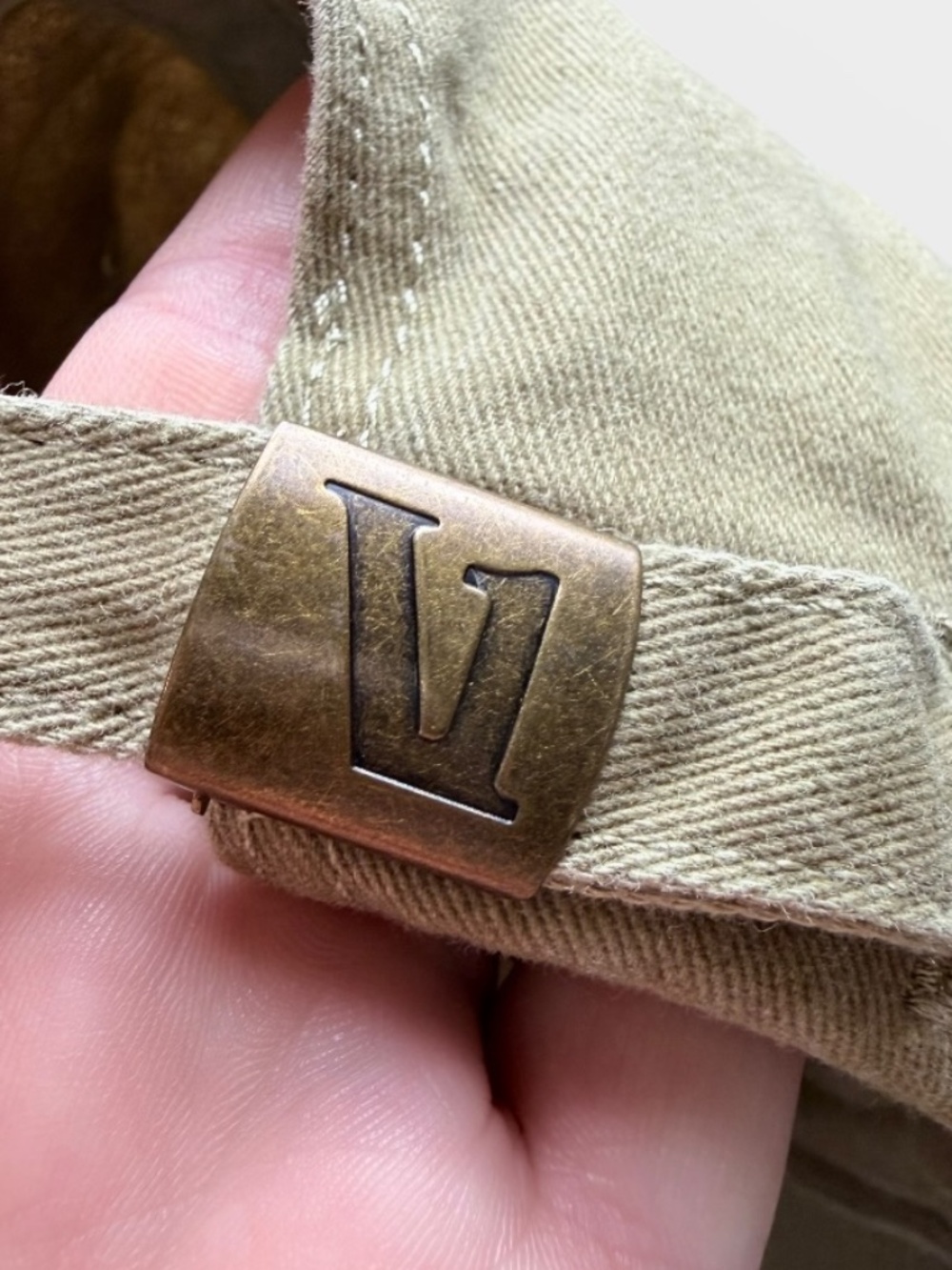 Vuori Signal Unisex Hat Adjustable Green OSFM - Picture 3 of 6